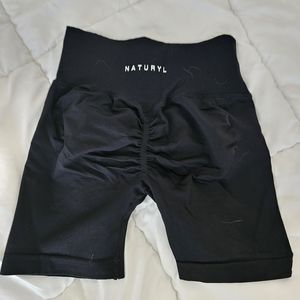 Black Naturyl Gym shorts